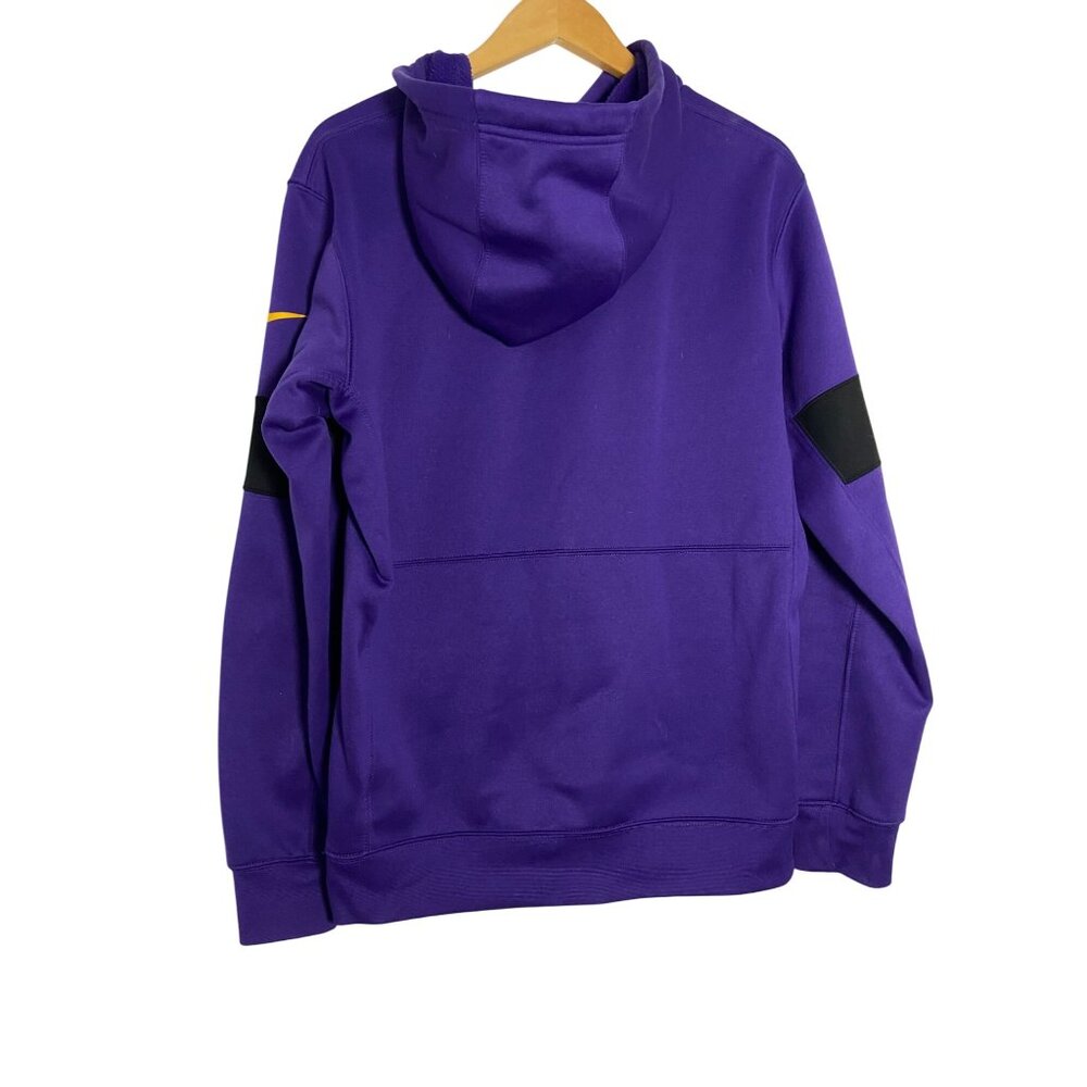 Minnesota Vikings Nike NFL 100 Dri-FIT On Field Hoodie Medium Purple - Picture 6 of 13